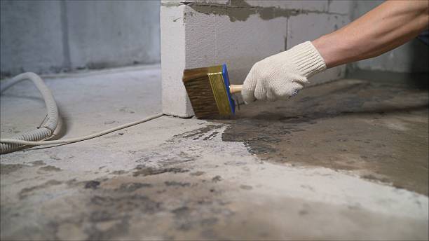 SJ Waterproofing Pros Waterproofing coverage map for Perrinton, MI and surrounding area